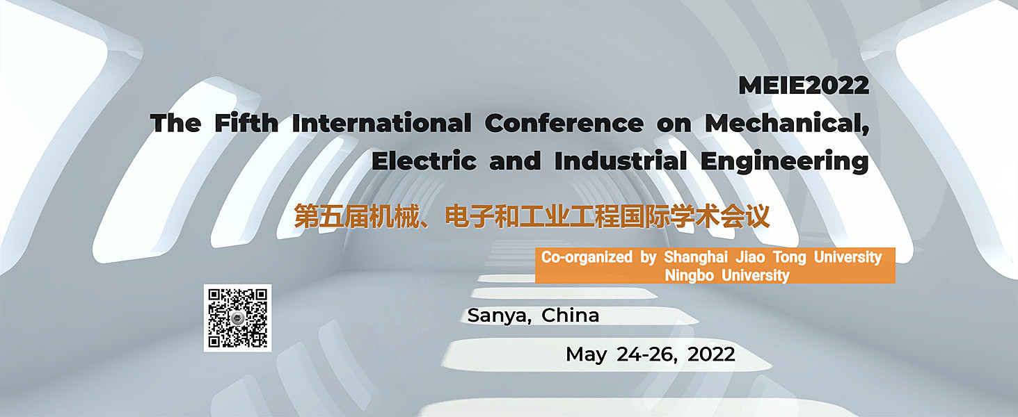 International Conference on Mechanical, Electronic and Industrial Engineering